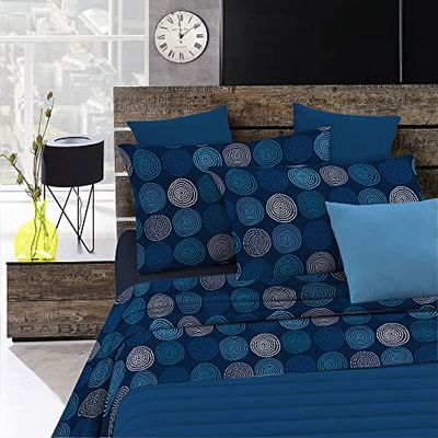 Italian Bed Linen lençol de cama de fantasia em microfibra estampada