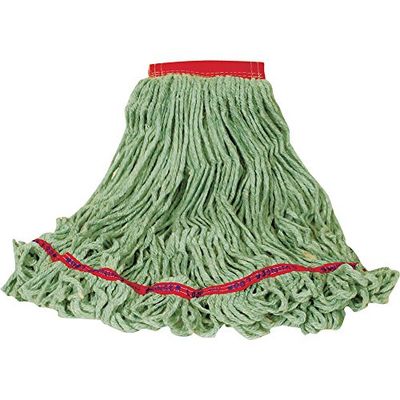 Rubbermaid Commercial swinger loop Wet mop Head, L, Green, 1