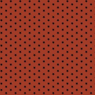 Jersey Stars and Petit Dots 200 g/m² ca. 150 cm roest