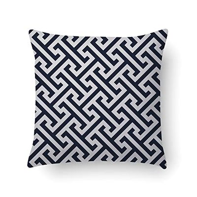 Doge Milano Coussin avec impression numérique, 100% Made in Italy, Coussin de canapé décoratif, amovible et lavable, modèle Mildred, 40x40x5 cm