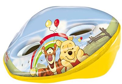 Disney Winnie Puuh Fietshelm voor kinderen, geel/oranje, 52-56 cm