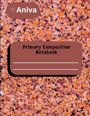 Aniva Kids Handwriting and Drawing Story Journal: 8.5 x 11 Primary Composition Notebook(Kindergarten) Pink Granite