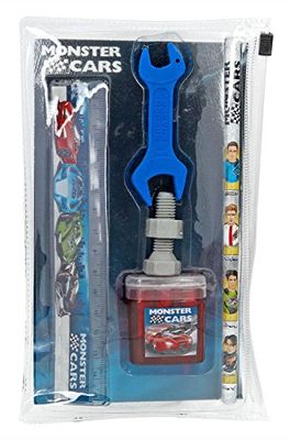 Depesche 5132 - Monster Cars schrijfset, 5-delig