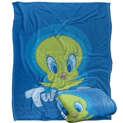 LOONEY TUNES Silky Touch Super Soft Throw Blanket, 152 x 127 cm