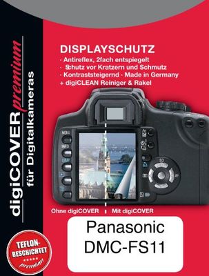 digiCover Premium Pellicola di protezione per il display per Panasonic DMC-FS11