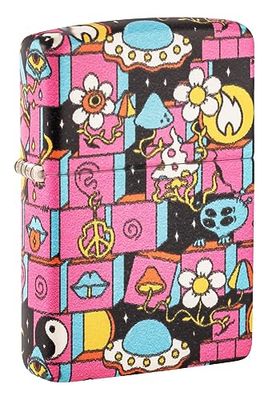 Zippo Lighter, Metal, Pink