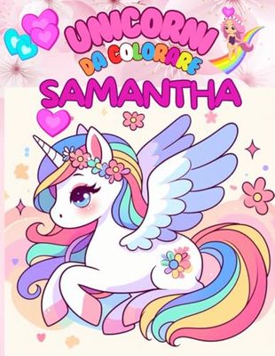UNICORNI DA COLORARE: +50 Immagini di bellissimi unicorni in un mondo incantato, per bambine/i un passatempo semplice ma creativo che aiuta le bambine/i a sperimentare attraverso i colori.