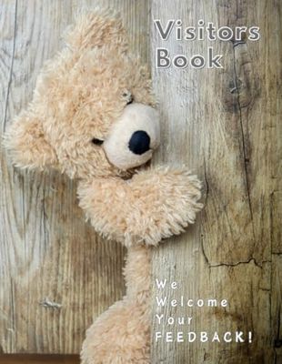 Visitors Book: We Welcome Your Feedback! For Your Vacation Rental, Hotel, Motel, Lodge, Airbnb or Bed and Breakfast: Helps build a profile of your ... ratings, comments and more! 150 page edition.