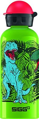 Sigg Kids Water Bottle, Aluminium, Dinosaurs - 0.6L