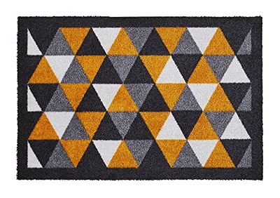 PRIDE OF PLACE Alfombrillas de Interior para Puerta Delantera, supersuaves y absorbentes (50 x 75 cm) | Felpa, Felpa, Alfombrilla para Puerta Interior, Lavable Nailon con Respaldo de Espuma