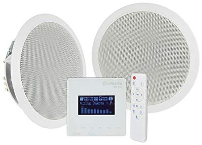 Adastra WA-215 | In-Wall Digital Bluetooth Ceiling Stereo Audio System | 30Watts, White