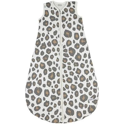 MEYCO Baby Panther Sac de couchage doublé (100% coton, avec fermeture éclair sur tout le pourtour, doux pour la peau, résistant aux plis, forme parfaite, taille : 86), Neutre