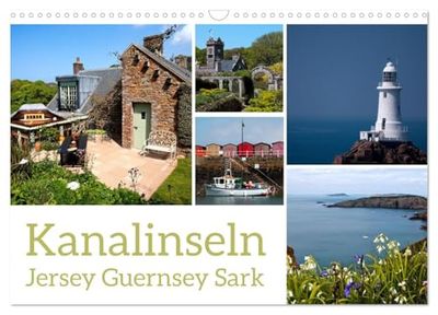 Kanalinseln - Jersey Guernsey Sark (Wandkalender 2026 DIN A3 quer), CALVENDO Monatskalender: Die Kanalinseln - Jersey, Guernsey und Sark - bieten eine ... aus britischer und französischer Kultur.
