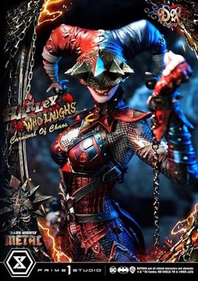 Prime 1 Studio Dark Nights: Metallstatyett Museum Masterline Series 1/3 Harley Quinn Who Laughs Concept Design av Caelos D`anda Deluxe