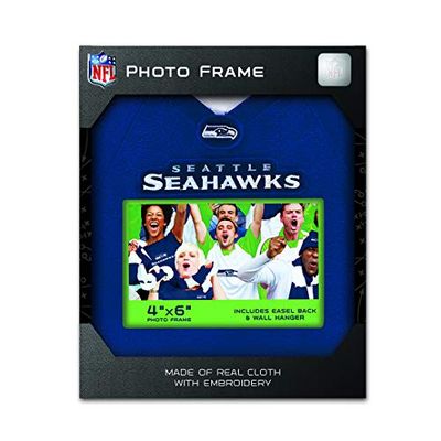 MasterPieces NFL Seattle Seahawks Unisex NFL Uniformed Picture Framemasterpieces NFL Uniformed Picture Frame, Assorted, 8.75" x 10.5" x 1.625"