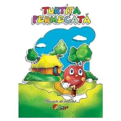 Turtita Fermecata. Poveste De Colorat