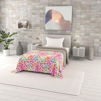 bedrukte zomer quilt "FANTASY", polyester vulling, 220x270cm, Spring