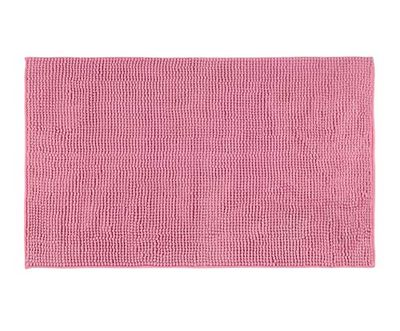 Gözze - Tapis de bain antidérapant, super doux, 100% microfibre, 70 x 120 cm - Rose poudré