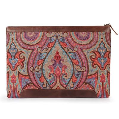 Londo Genuine Leather Laptop Sleeve - Stylish Protection for MacBook M1 M2 M3 Pro Max (Brown, 13 Inches)
