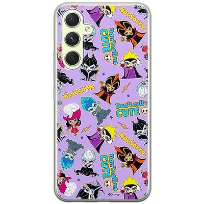 ERT GROUP custodia per cellulare per Samsung A54 5G originale e con licenza ufficiale Disney, modello Disney Villains 008 adattato in modo ottimale alla forma dello smartphone, custodia in TPU