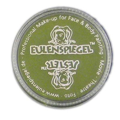 Eulenspiegel 504444 Maquilhagem em creme, 35 ml, maquilhagem para pintar o rosto e o corpo, verde
