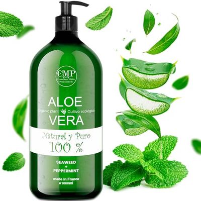 CMP Gel per Gambe Stanche, Circolazione, Vene Varicose, Smagliature, Gambe Leggere, Ritenzione di Liquidi. Gambe Gonfie. Crema Massaggio Corpo e Gambe Pesanti con Effetto Rinfrescante, 1000 ml