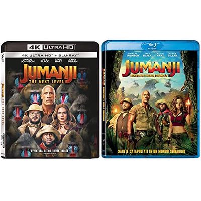 Jumanji: The Next Level (4K Ultra-HD+Blu-Ray) & Jumanji: Benvenuti Nella Giungla