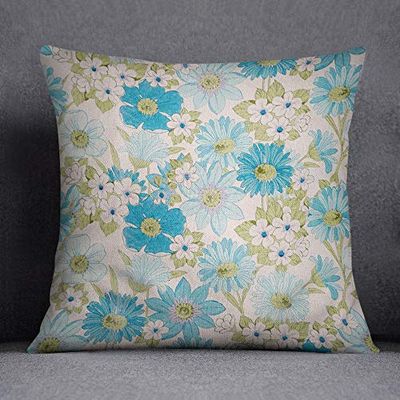 BonaMaison Dekorativt kuddfodral, kuddfodral, heminredning, för soffa, kafé, storlek: 45 x 45 cm – designad och tillverkad i Turkiet