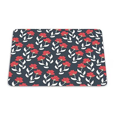 Questo Casa, Rectangle Digital Printed Mouse Pad, Non-Slip Base, for Office and Home, Size: 22 x 18 cm