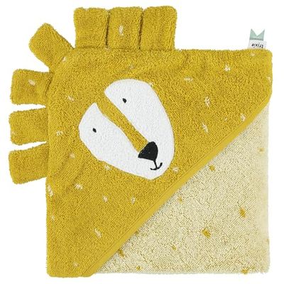 Trixie Hooded towel | 75x75cm - Mr. Lion - Kids - Baby - Soft