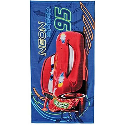 Artesania - A1501372 - Jeu De Plage - Serviette - Cars - 70 x 140 Cm