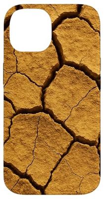Dry Cracked Earth Desert Ground Natural Abstract Pattern Case for iPhone 14