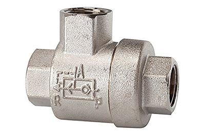 RIEGLER 107051-500.18 Vanne de purge rapide, G 1/8, SW1 14, SW2 14, SW3 14, 1 pièce
