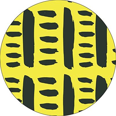 Bonateks, Round Digital Printed Mouse Pad, Non-Slip Base, for Office and Home, Diameter:22cm
