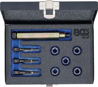 BGS 8648 | Reparatieset voor gloeibougie schroefdraad | M9 x 1,0 mm