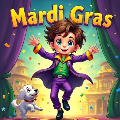 Celebrate Mardi Gras book for kids : Sami’s A Tale of Dance, A Festive Storybook for Kids About Traditions and Learn About the Festive Traditions and Culture