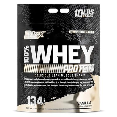 Nutrex Research 100% Whey Protein Vanilla 4540g