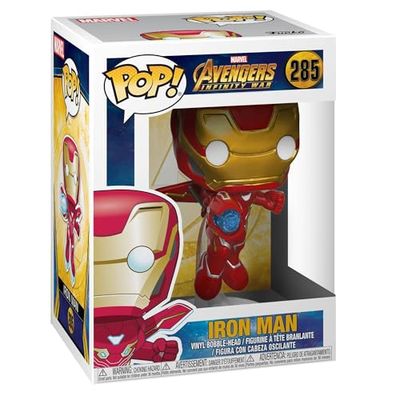 Funko POP! Marvel: Avengers Infinity War - Iron Man - Vinylfigur för samlare - Presentidé - Officiell merchandise - Leksaker för barn och vuxna - Filmfans - Modellfigur för samlare och utställning