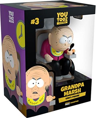 You Tooz South Park Grandpa Marsh 10 cm winylowa figurka, szczegółowa kolekcja Fiurine of Grandpa Marsh South Park, czarno-niebieska, fioletowa (61511)
