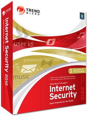 Trend Micro Internet Security 2010 (1 poste / 1 an)