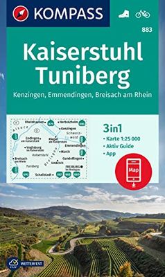 Kaiserstuhl GPS wp Tuniberg + Aktiv Guide (883)