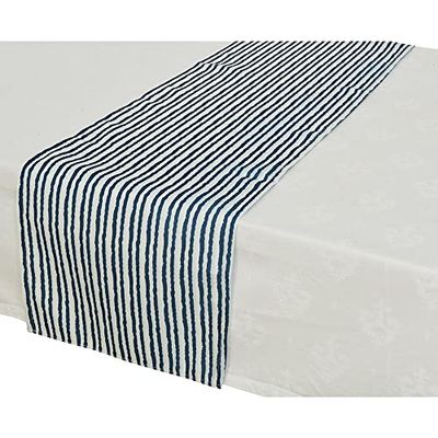 Decoris Table Runner Marine motifs 32x150 cm 8720093883497