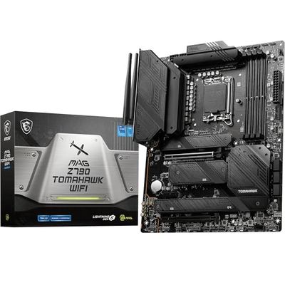 MSI MAG Z790 TOMAHAWK WIFI Scheda madre, ATX - Supporta processori Intel Core di 12a e 13a generazione, LGA 1700-90A SPS VRM, DDR5 Memory Boost 7200+MHz/OC, PCIe 5.0 e 4.0 x16, 4 x M.2 Gen4