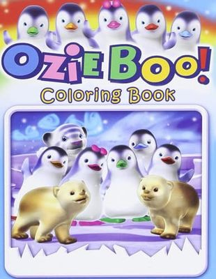 Ozie Boo Coloring Book: Great Gifts for Kids, Boys, Girls, Ages 4-8 Relax & Enjoy