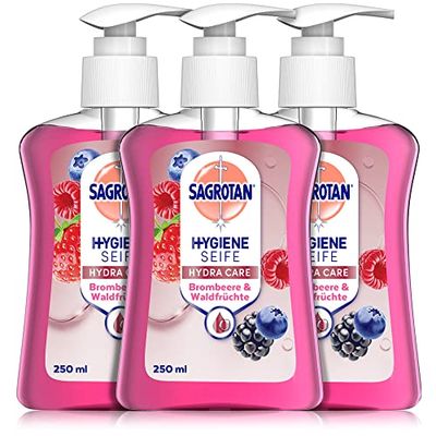 Sagrotan Sabão líquido para mãos, 3 unidades (250 ml)