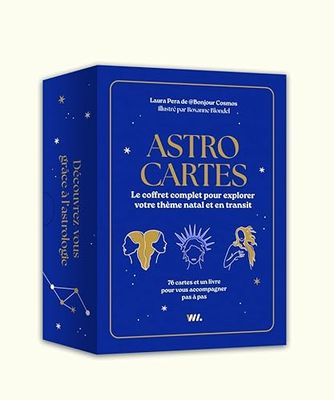 Astro cartes - Le coffret complet pour explorer votre thème natale en transit !