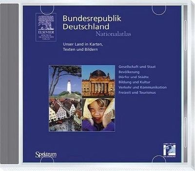 Nationalatlas Bundesrepublik Deutschland CD-ROM [import allemand]