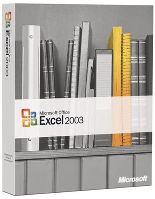 Microsoft EXCEL 2003 WIN32 ENGLISH CD-ROM