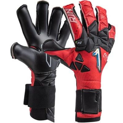 Rinat Xtreme Guard Zhero Pro keepershandschoenen voor volwassenen, rood, maat 8