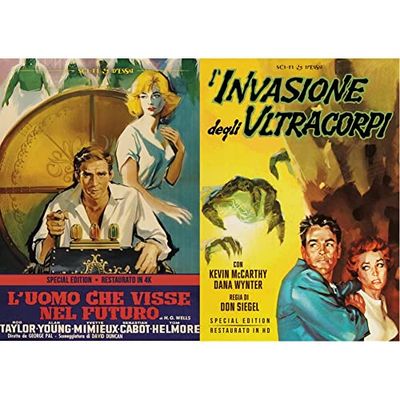 L'Uomo Che Visse Nel Futuro (Spec.Edit.) (Restaurato In 4K Ultra-HD) & L'Invasione Degli Ultracorpi Spec,Edit. Restaurato In Hd (Dvd+Poster 24X37 Cm)